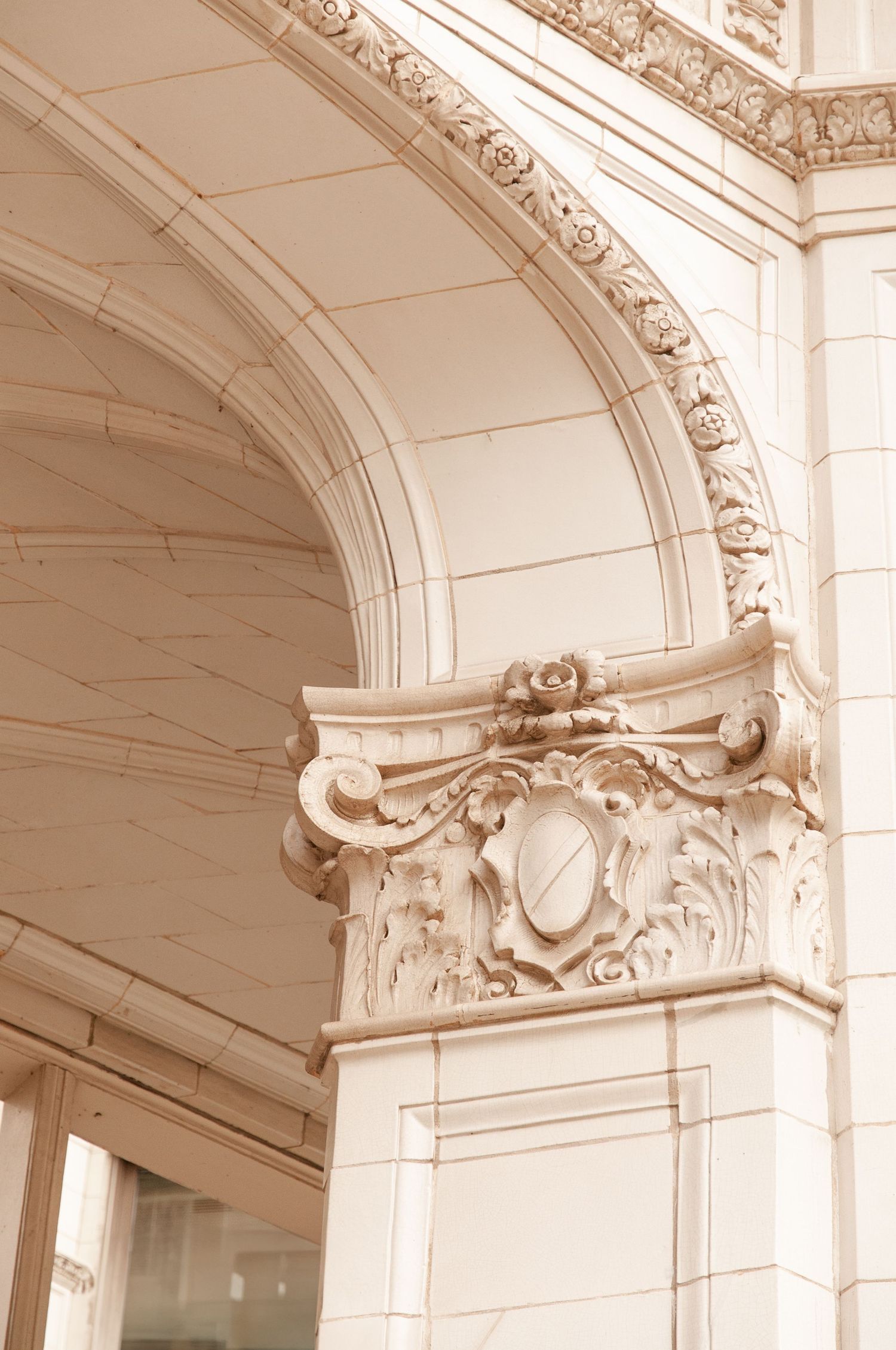 Detail of Chicago downtown Wrigley building