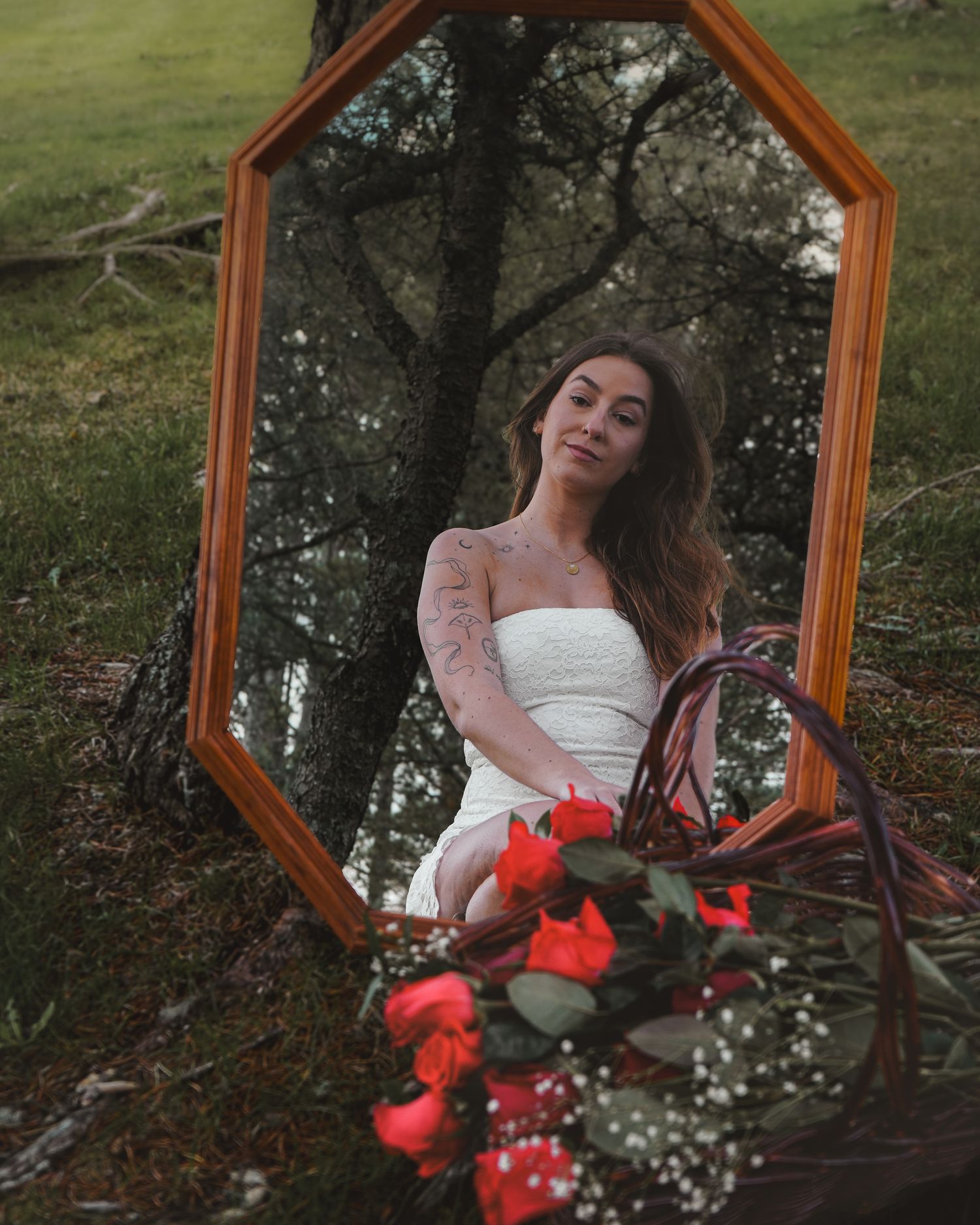 Model portraits, storytelling, Pinterest