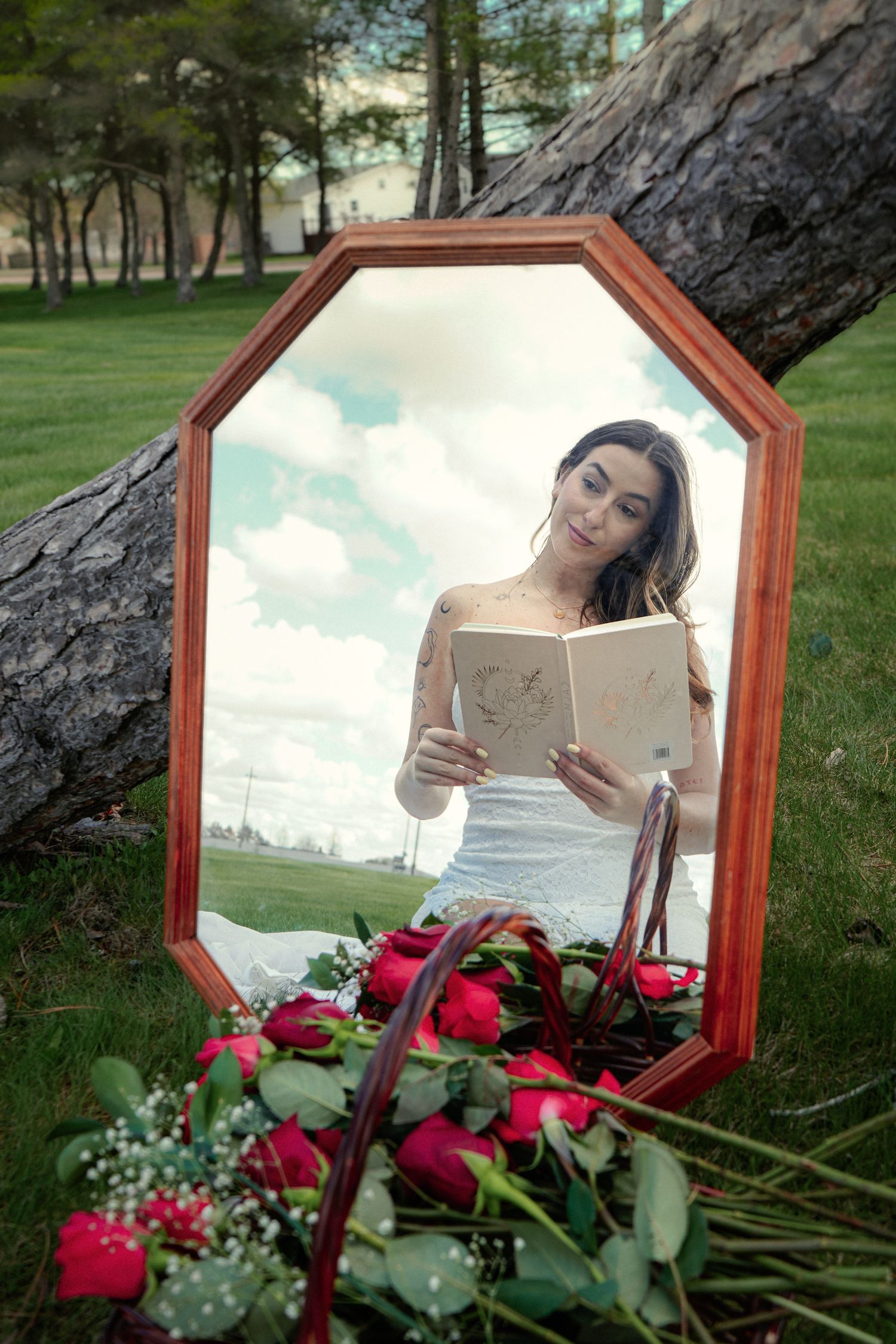 Model portraits, storytelling, Pinterest