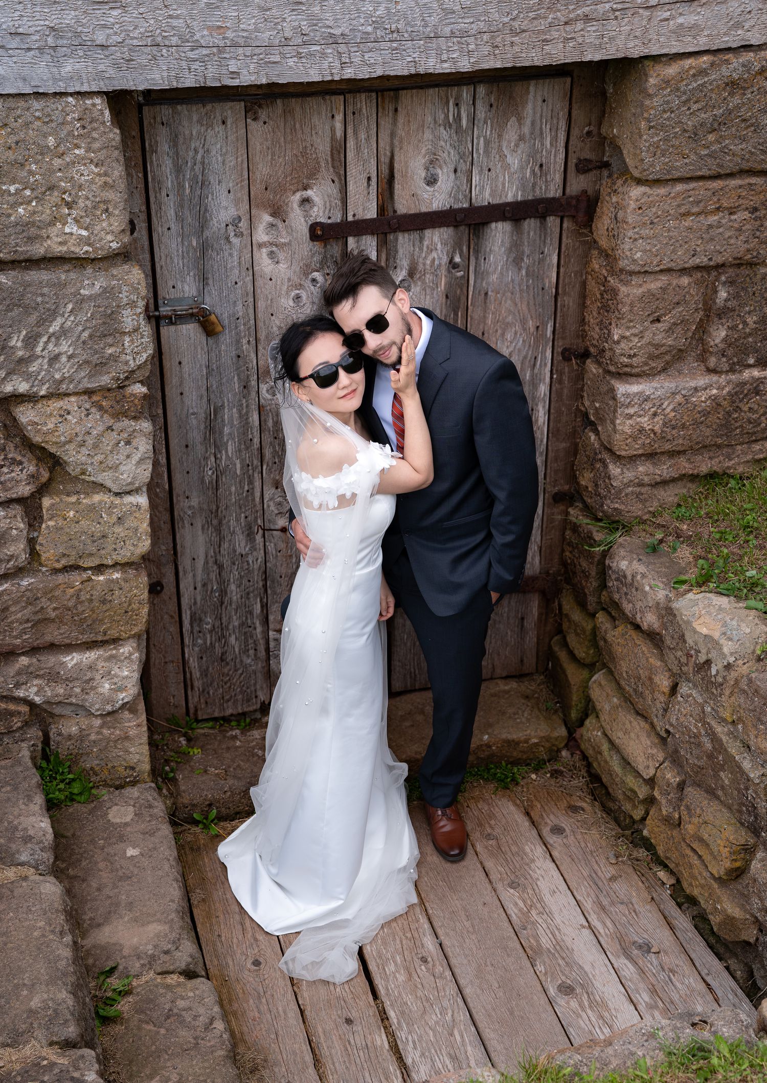 Intimate Wedding session in  in Moncton, NB. Engagement city shoot