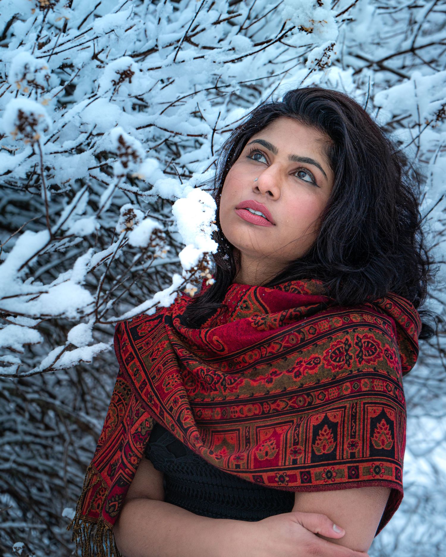 Model portraits, storytelling, Pinterest