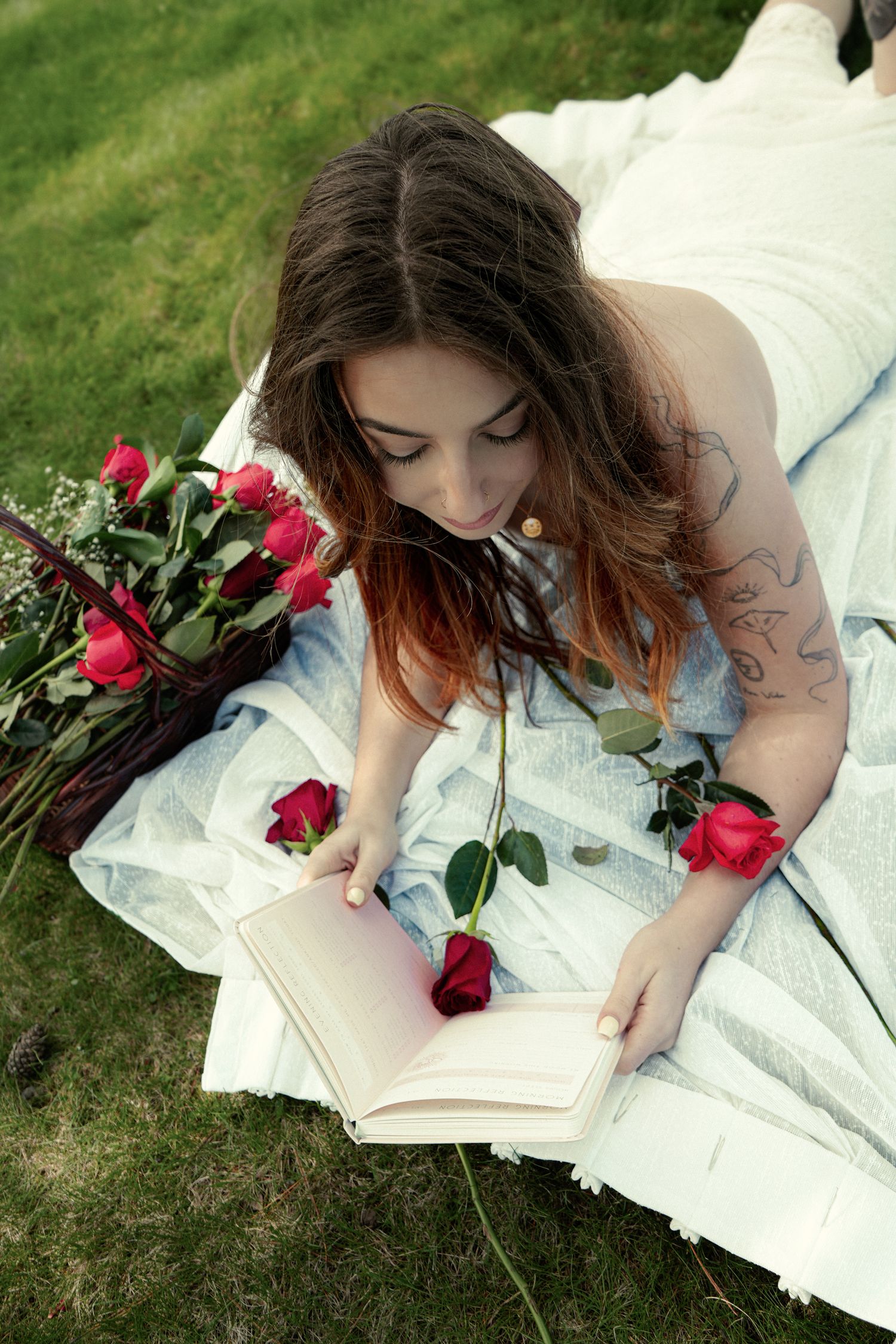 Model portraits, storytelling, Pinterest