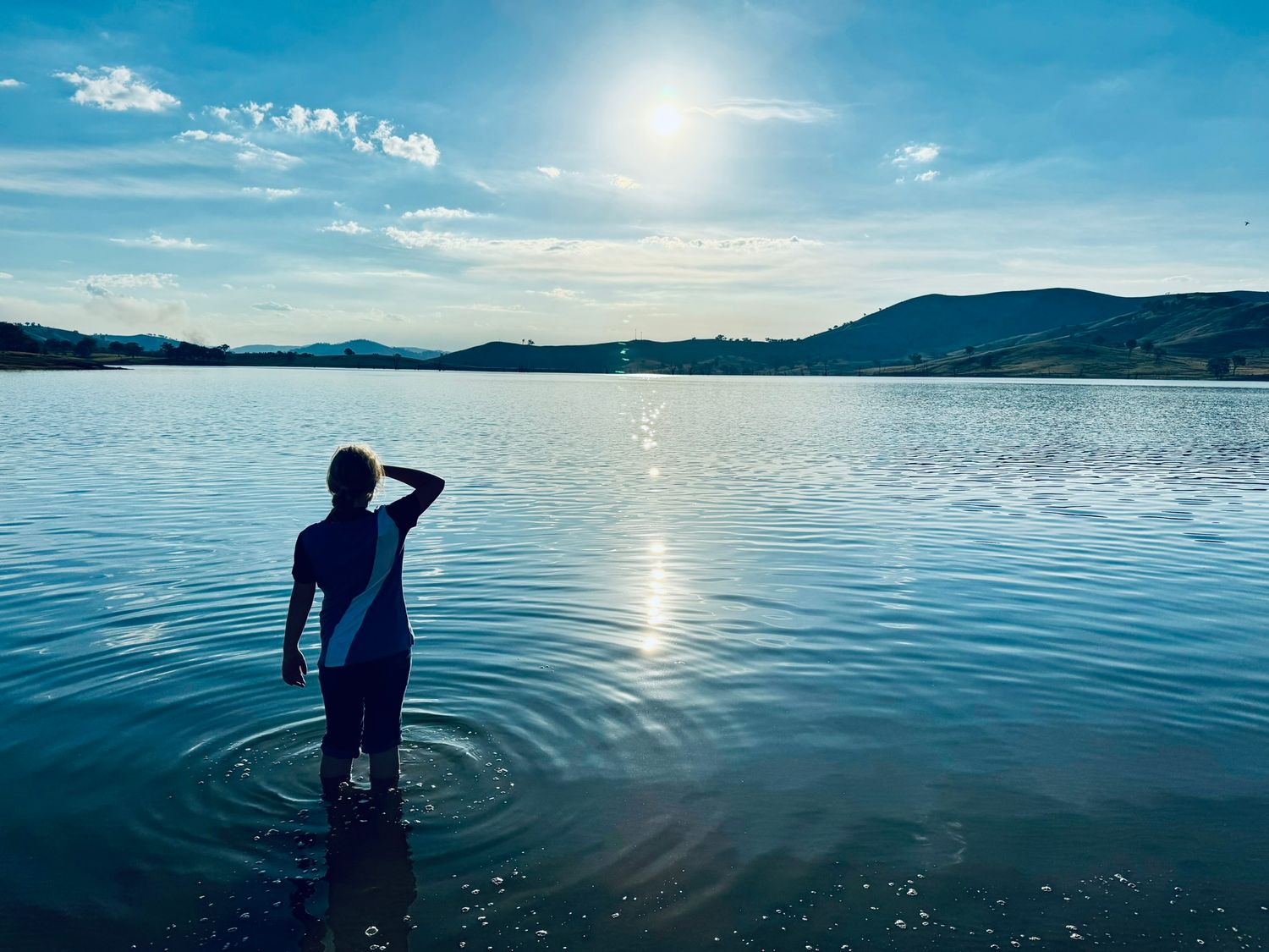 Girl in water