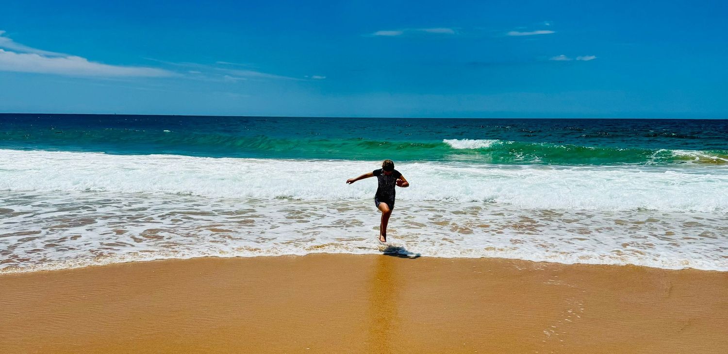 Girl on a beach