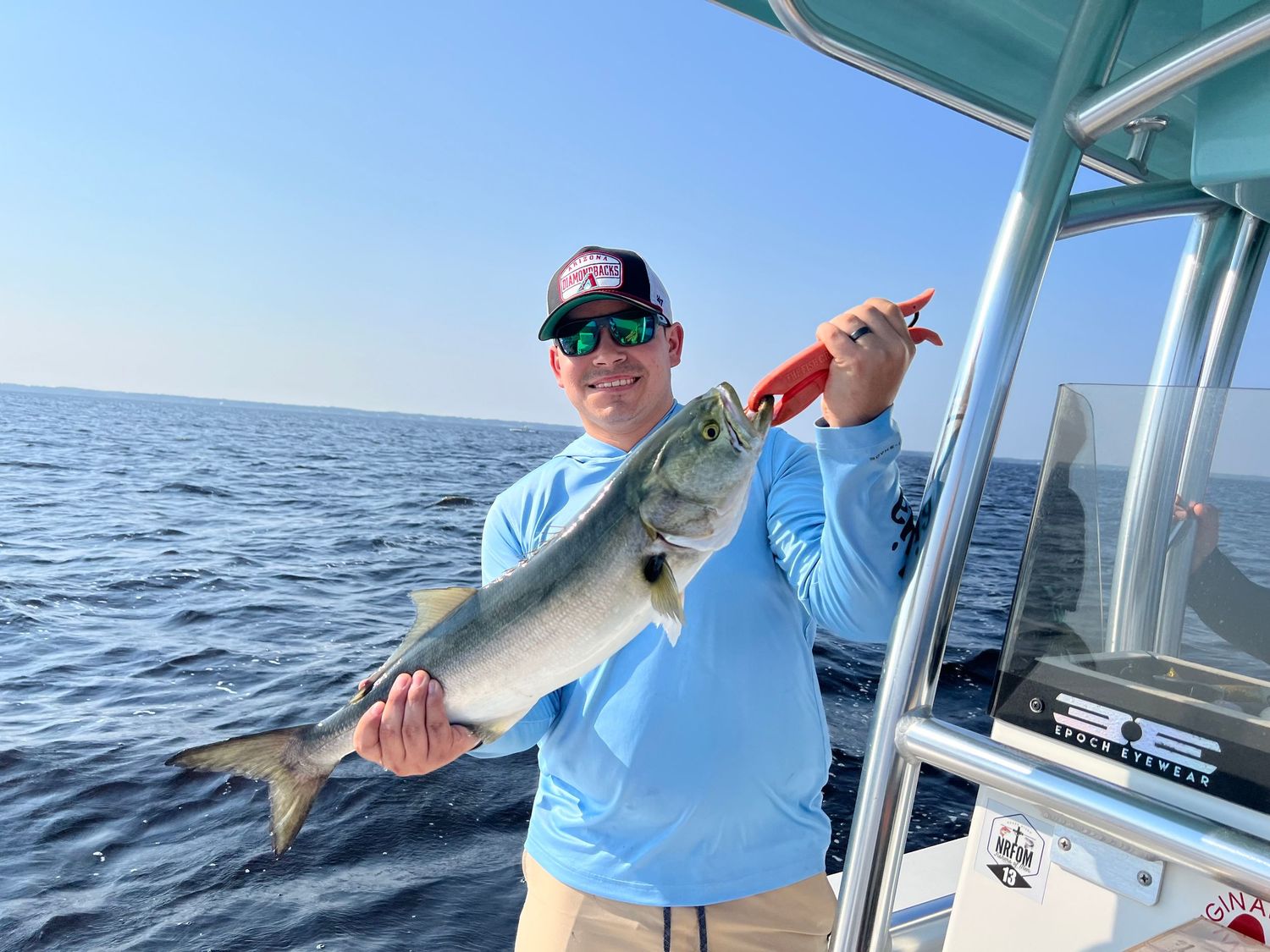 Multiple fish caught and displayed on a boat during a successful deep sea fishing trip.