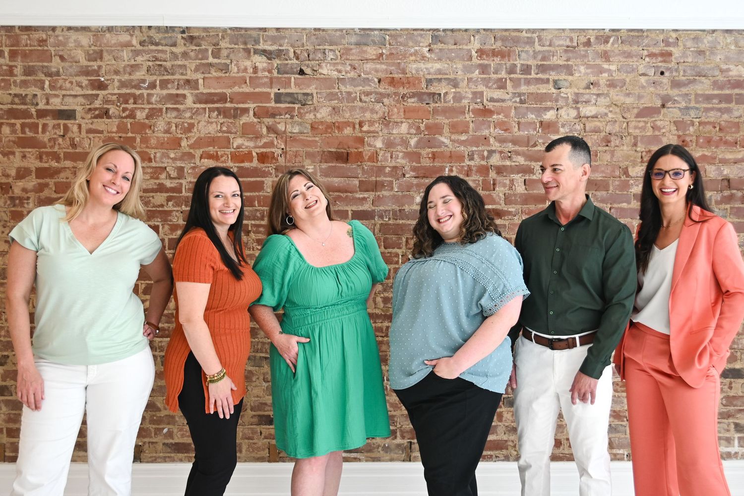 Mental Health Agency stands united during their annual branding photoshoot.
