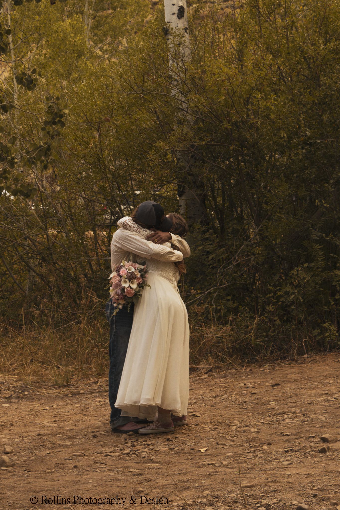Candid wedding photography, A Slow moment captured between the couple after they said there I dos!
