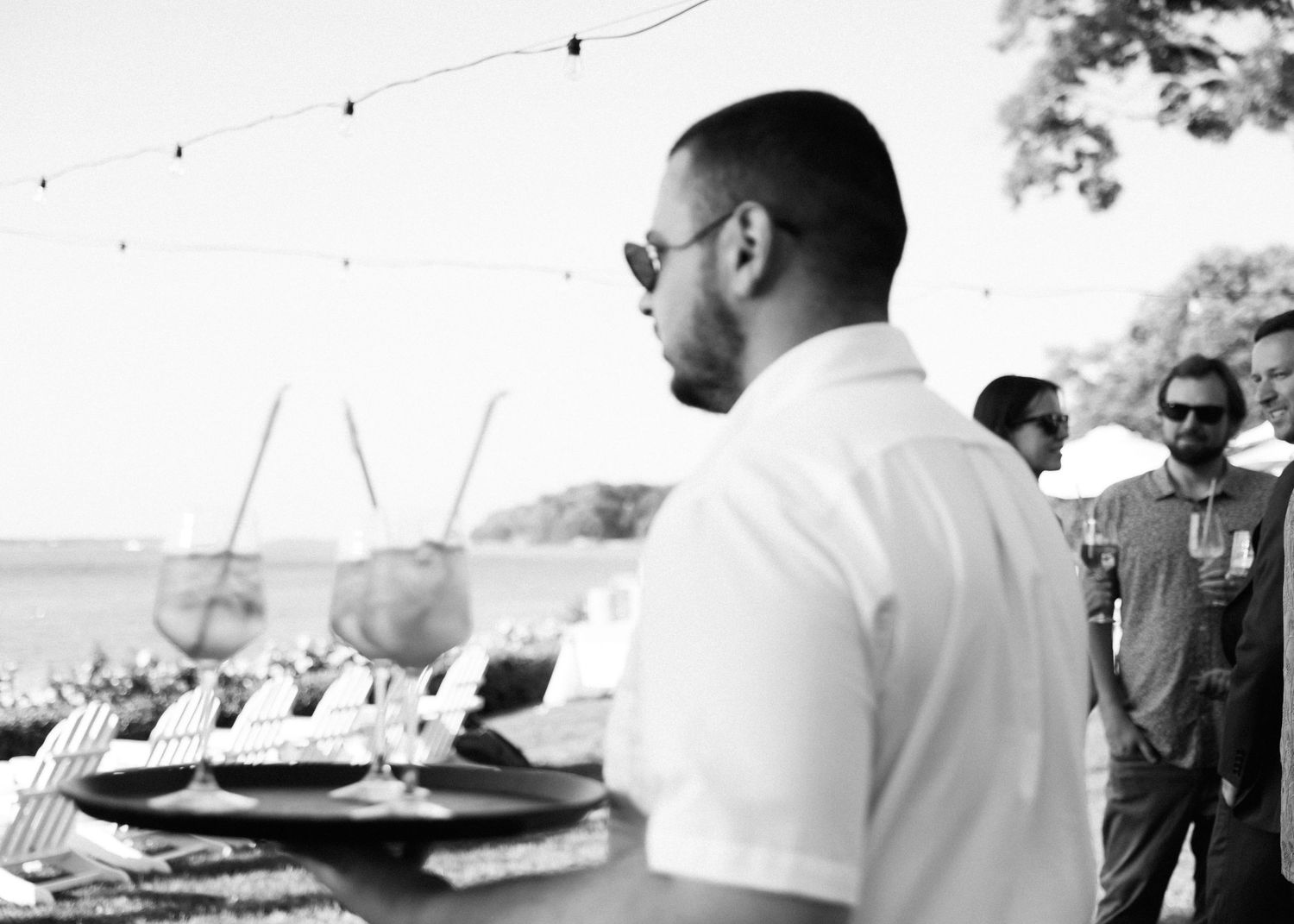 G + K's rehearsal dinner bbq on Shelter Island, held at the Pridwin.