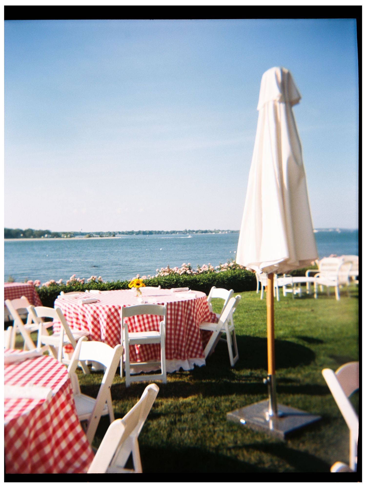 G + K's rehearsal dinner bbq on Shelter Island, held at the Pridwin.