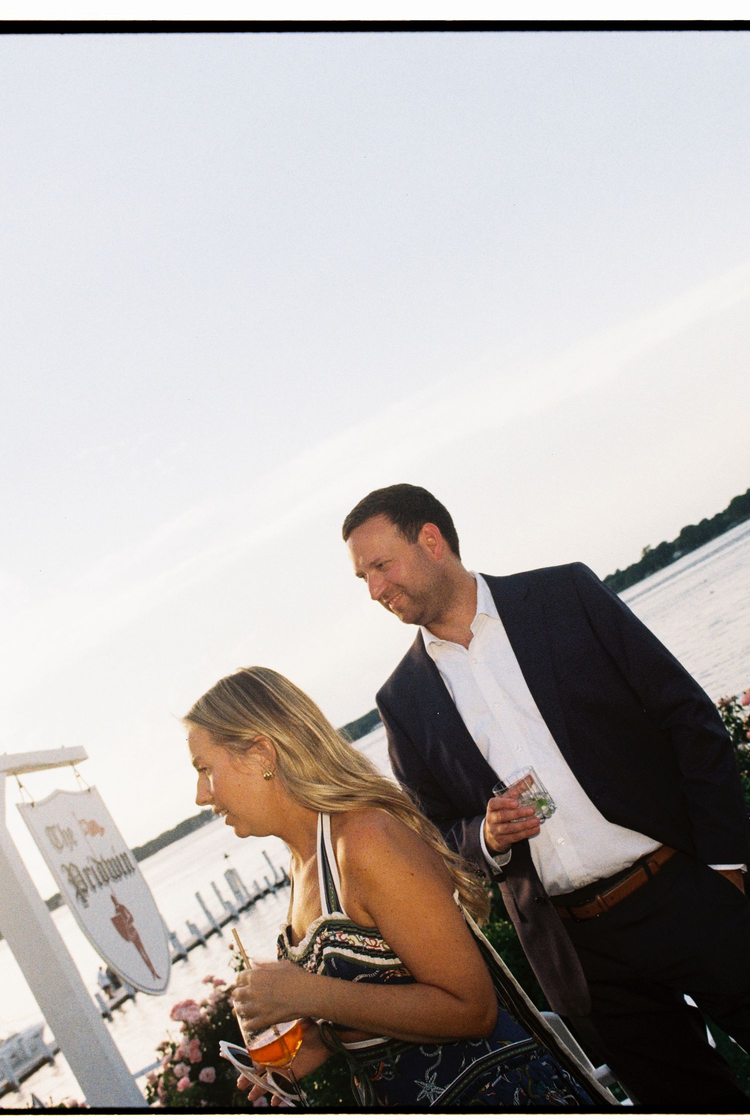 G + K's rehearsal dinner bbq on Shelter Island, held at the Pridwin.