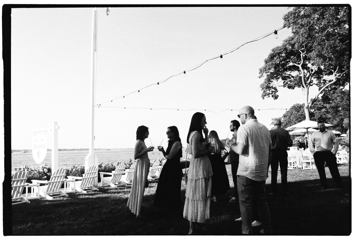 G + K's rehearsal dinner bbq on Shelter Island, held at the Pridwin.