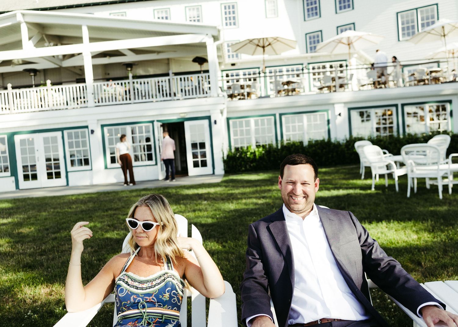 G + K's rehearsal dinner bbq on Shelter Island, held at the Pridwin.