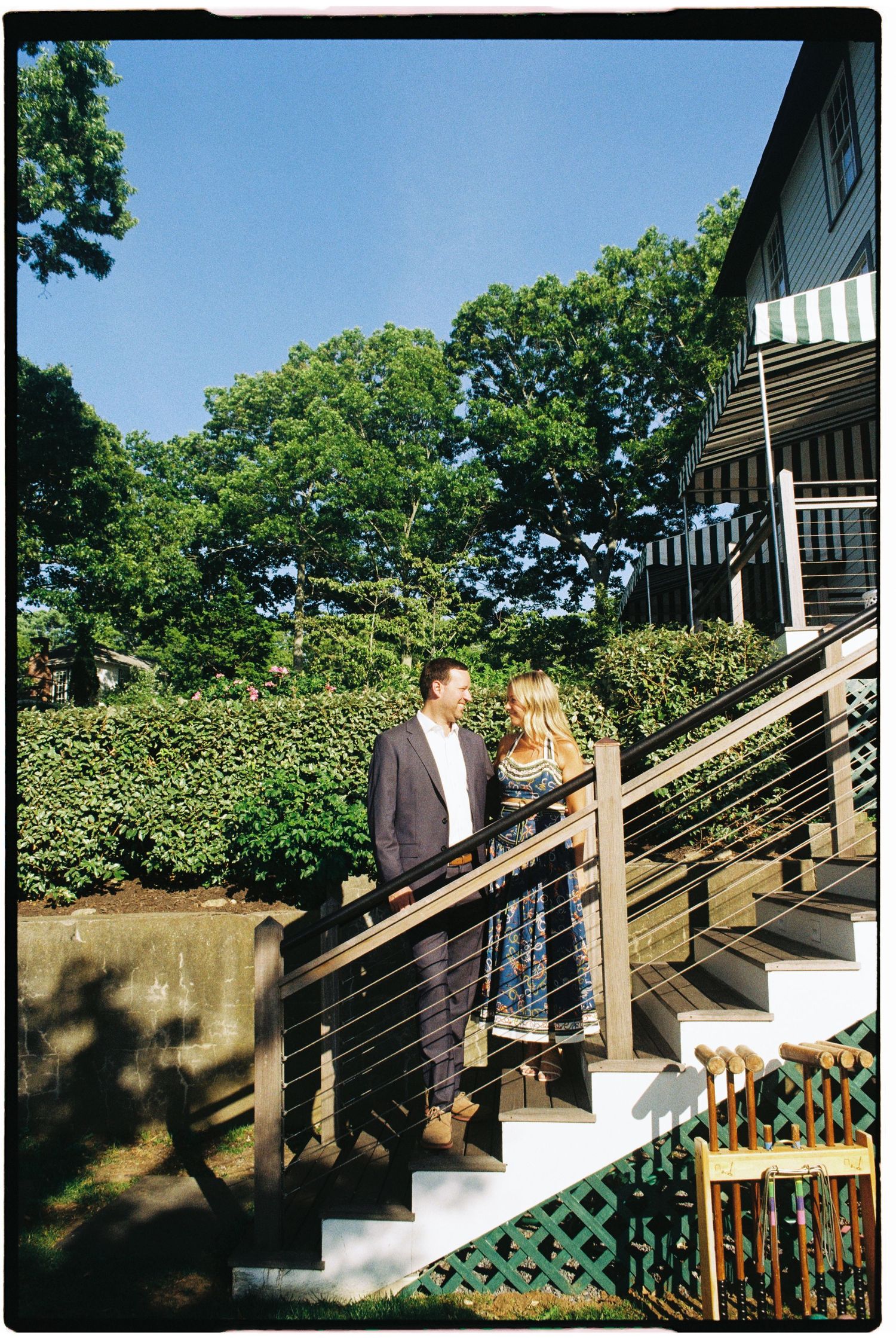 G + K's rehearsal dinner bbq on Shelter Island, held at the Pridwin.
