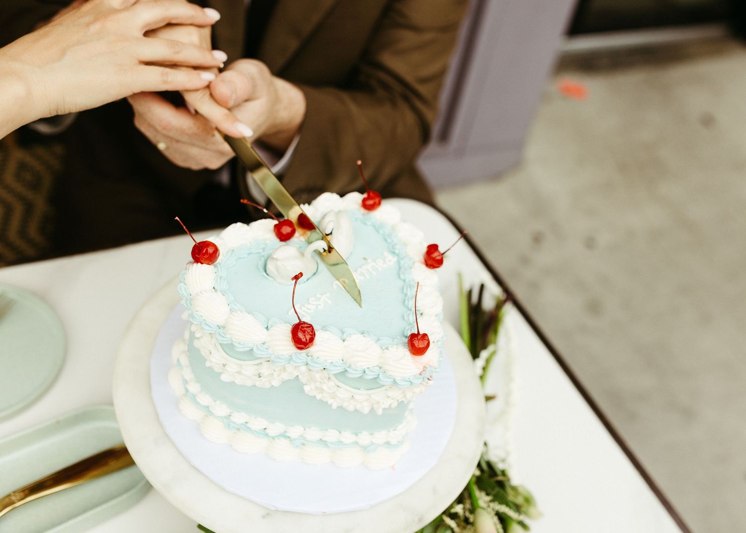 M + M in Manhattan, a celebration held at the Shy Shy Bar in NYC.