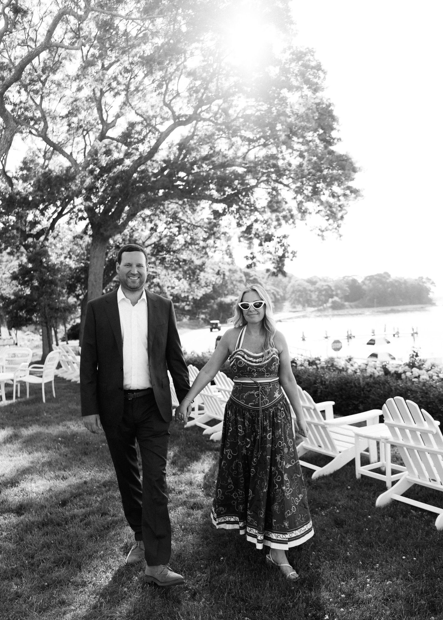 G + K's rehearsal dinner bbq on Shelter Island, held at the Pridwin.