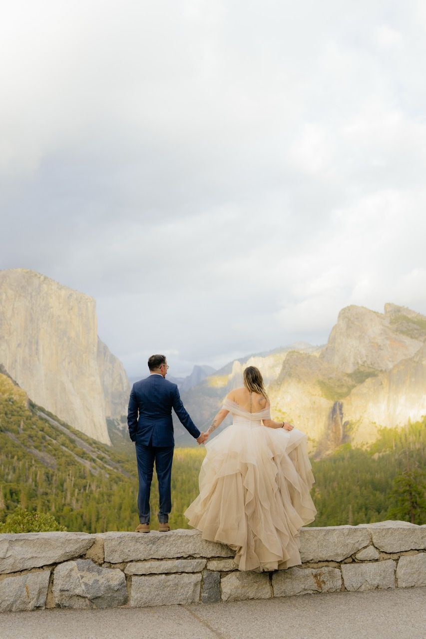 Yosemite, California wedding and elopement photography taken by Jensen Photo & Film