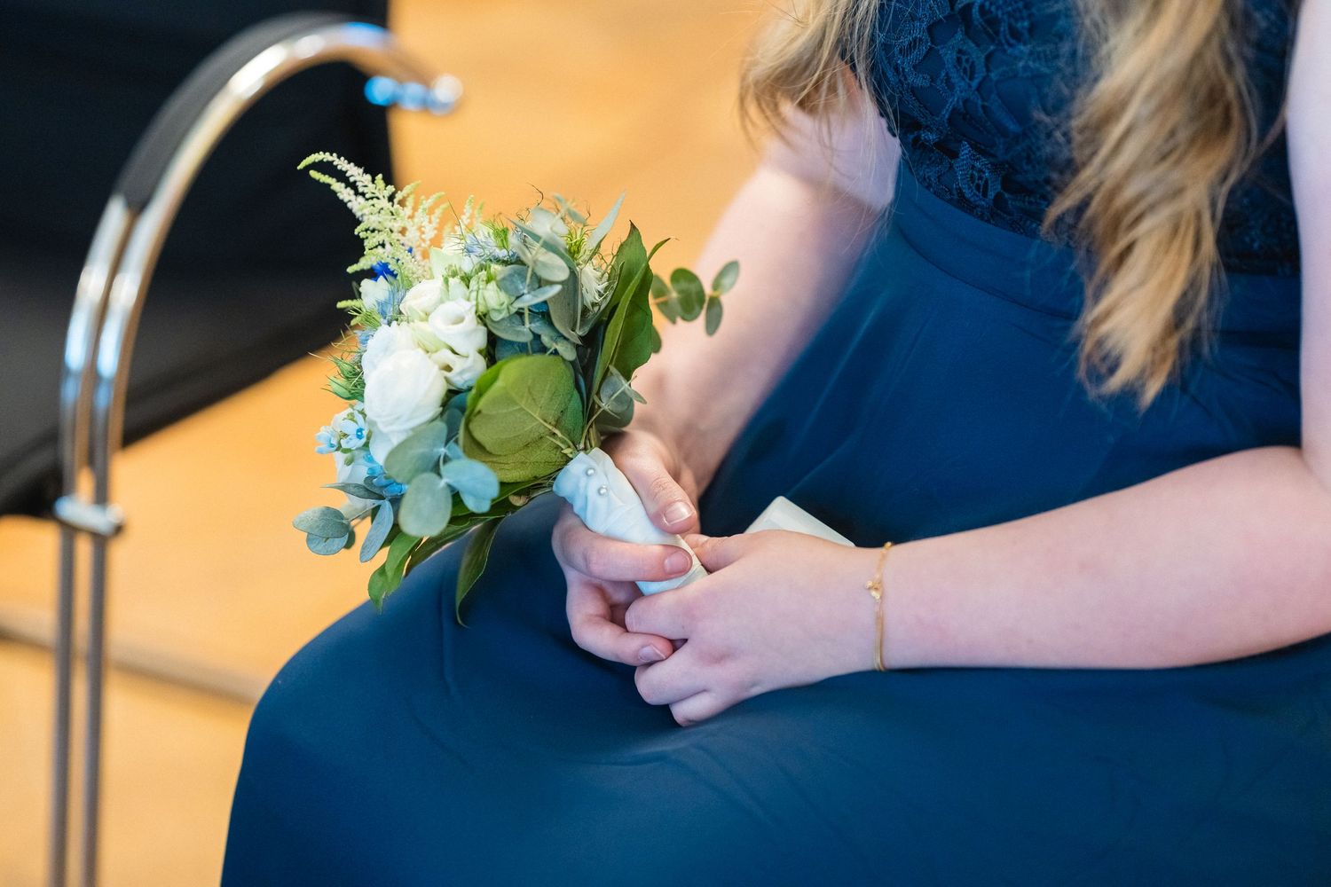 Detailaufnahme bei Hochzeit in der Märchenvilla Eberswalde Standesamt