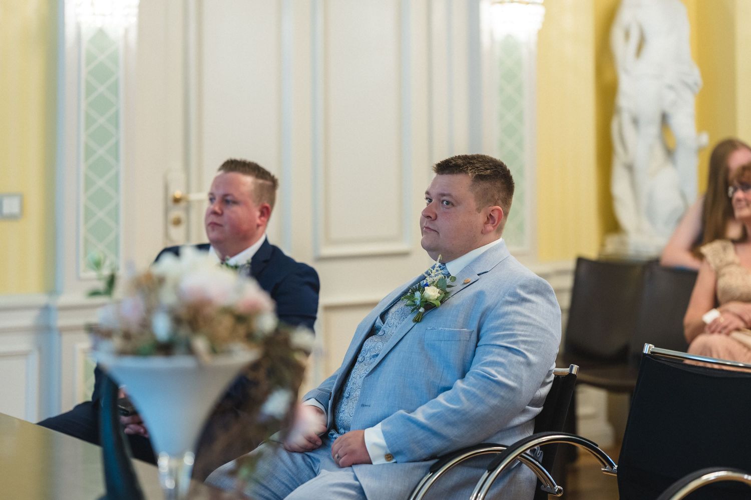 Hochzeitstag in der Märchenvilla Eberswalde mit authentischen Hochzeitsfotos