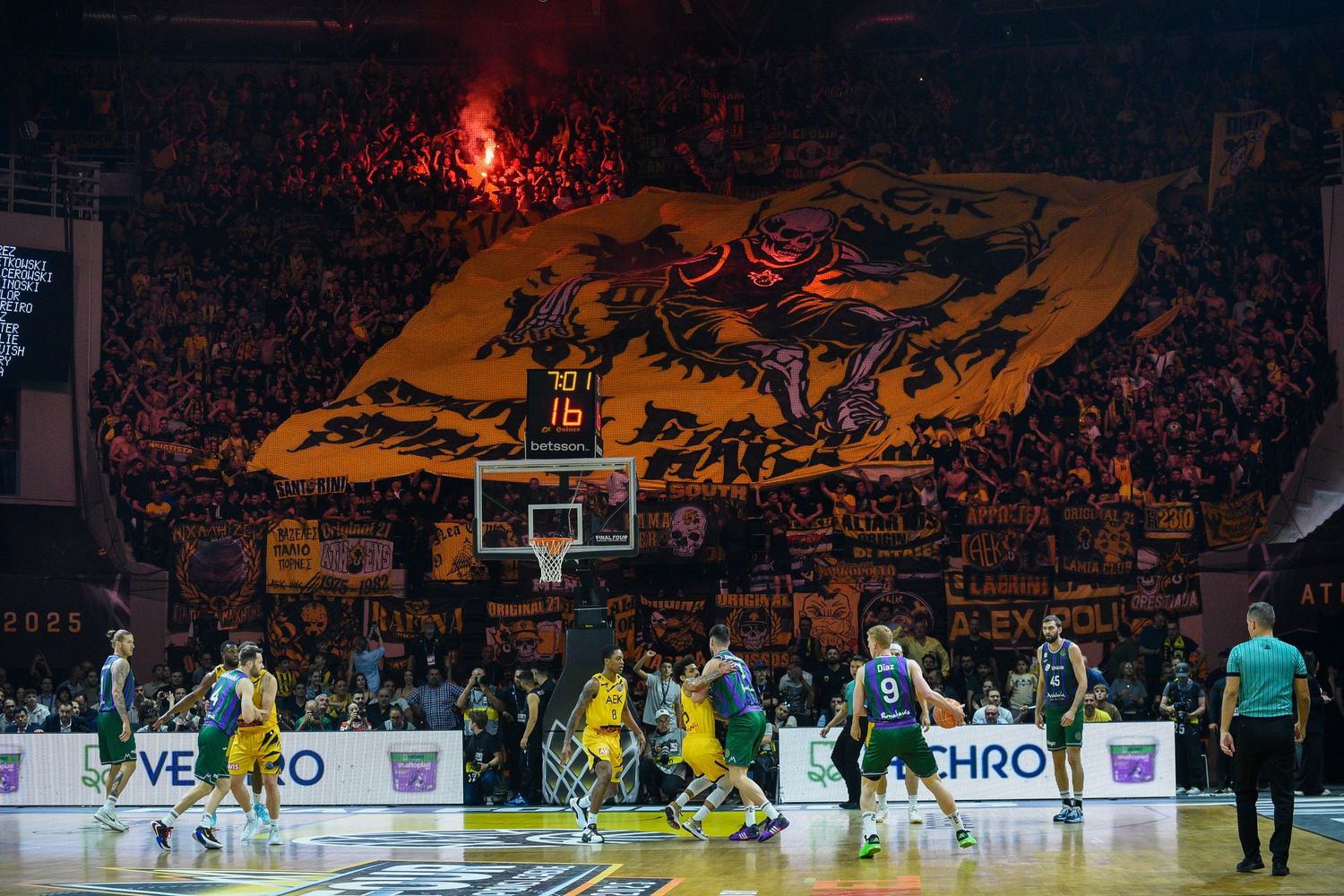 AEK BC - UNICAJA MALAGA FINAL 4 BCL 5