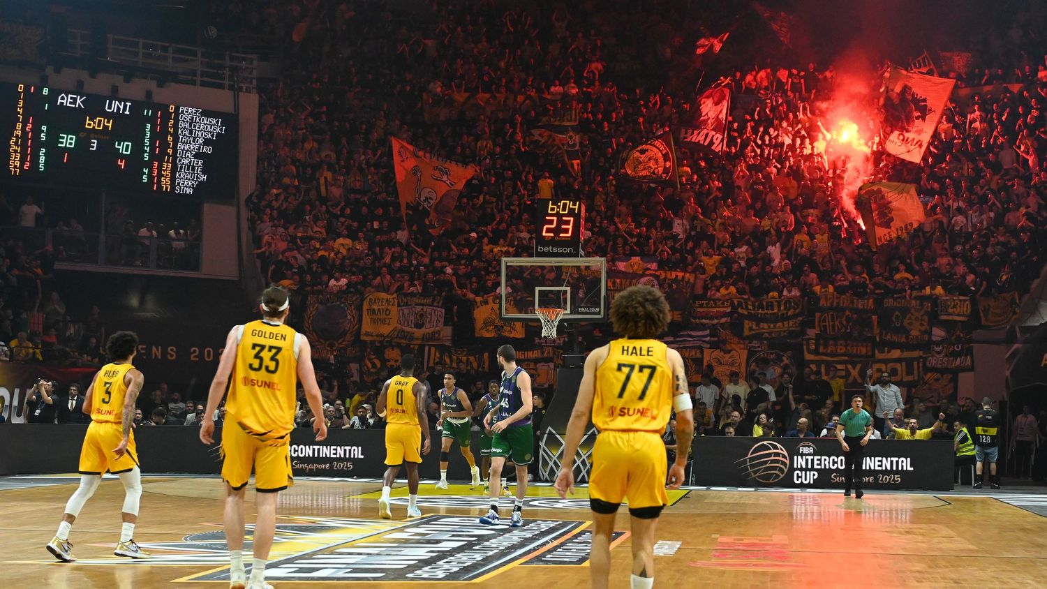 AEK BC - UNICAJA MALAGA FINAL 4 BCL