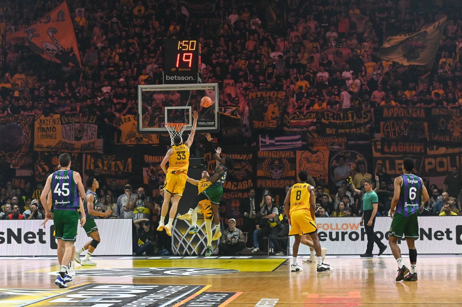 AEK BC - UNICAJA MALAGA FINAL 4 BCL