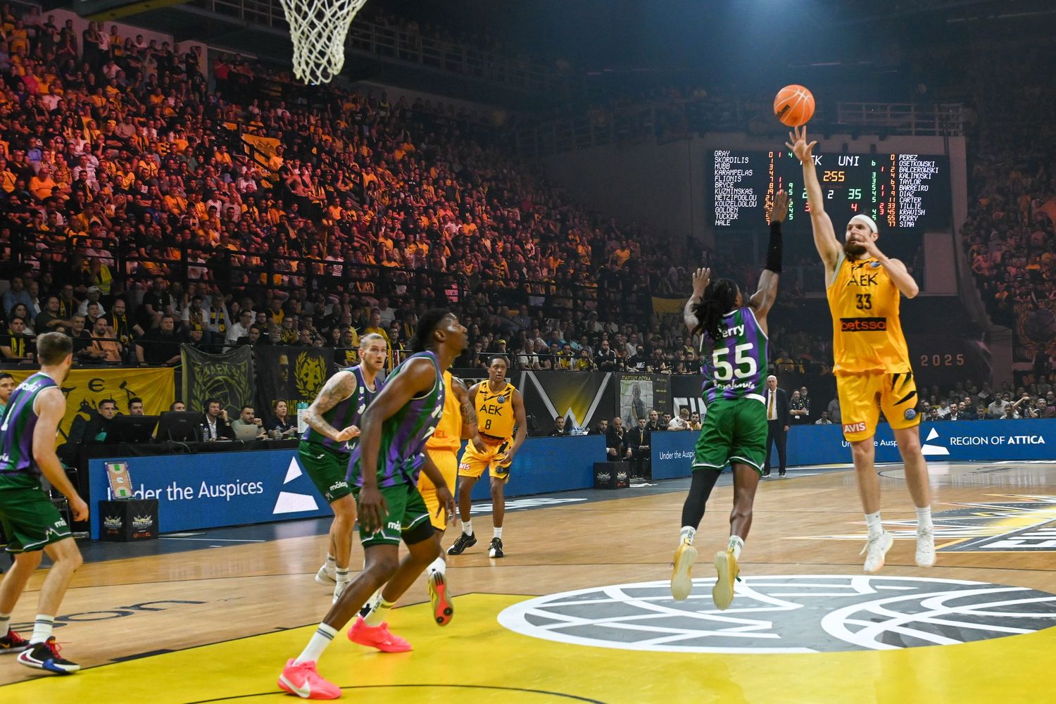 AEK BC - UNICAJA MALAGA FINAL 4 BCL