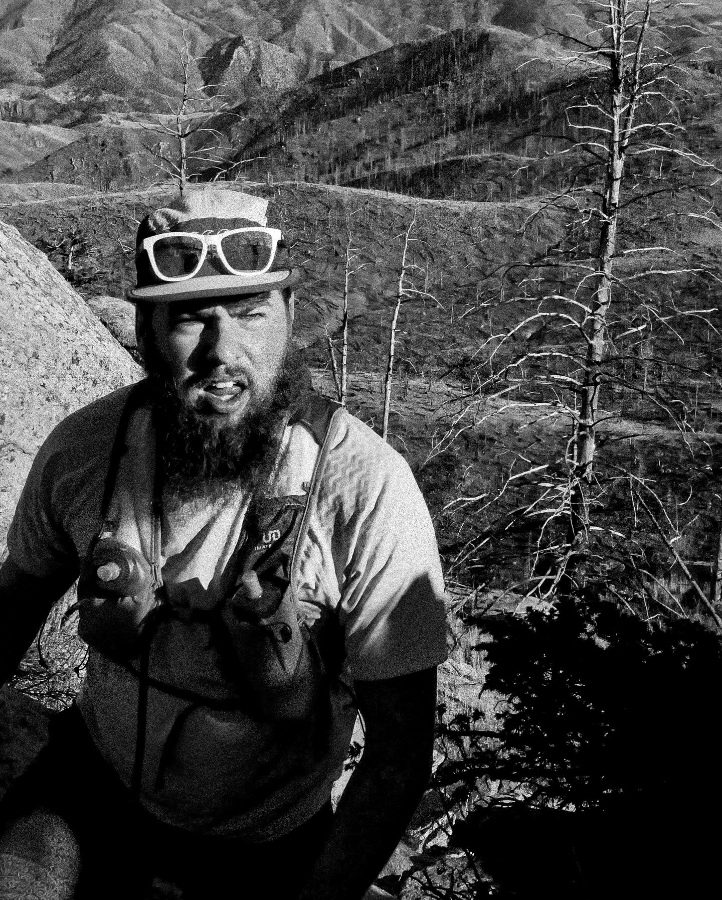 Grit of a hiker. Fort Collins hiking in the foothills of the Rockies. © Jack Curtis Photography.