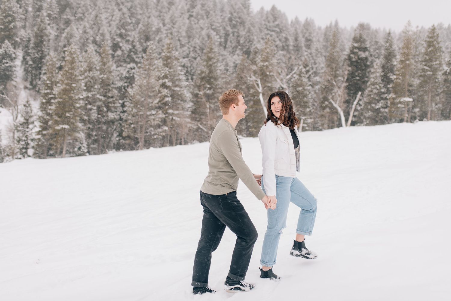 Southeast Idaho Engagement Photographer American Fork Utah Engagement Photographer