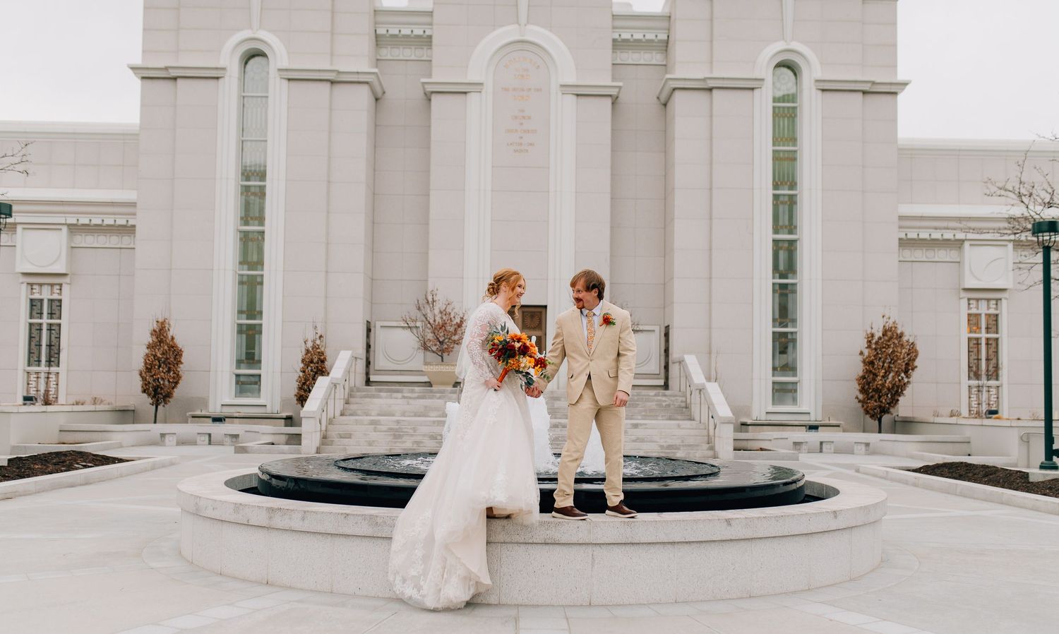 Bountiful Temple Wedding Photographer | Wedding Session