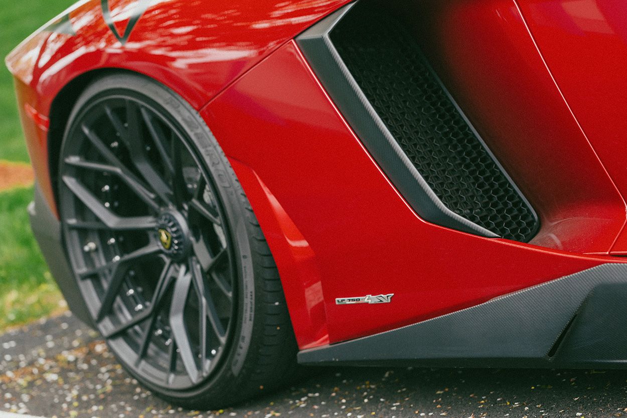 LAMBORGHINI SIDE AIR INTAKE AUTOMOTIVE PHOTOGRAPHY BOSTON