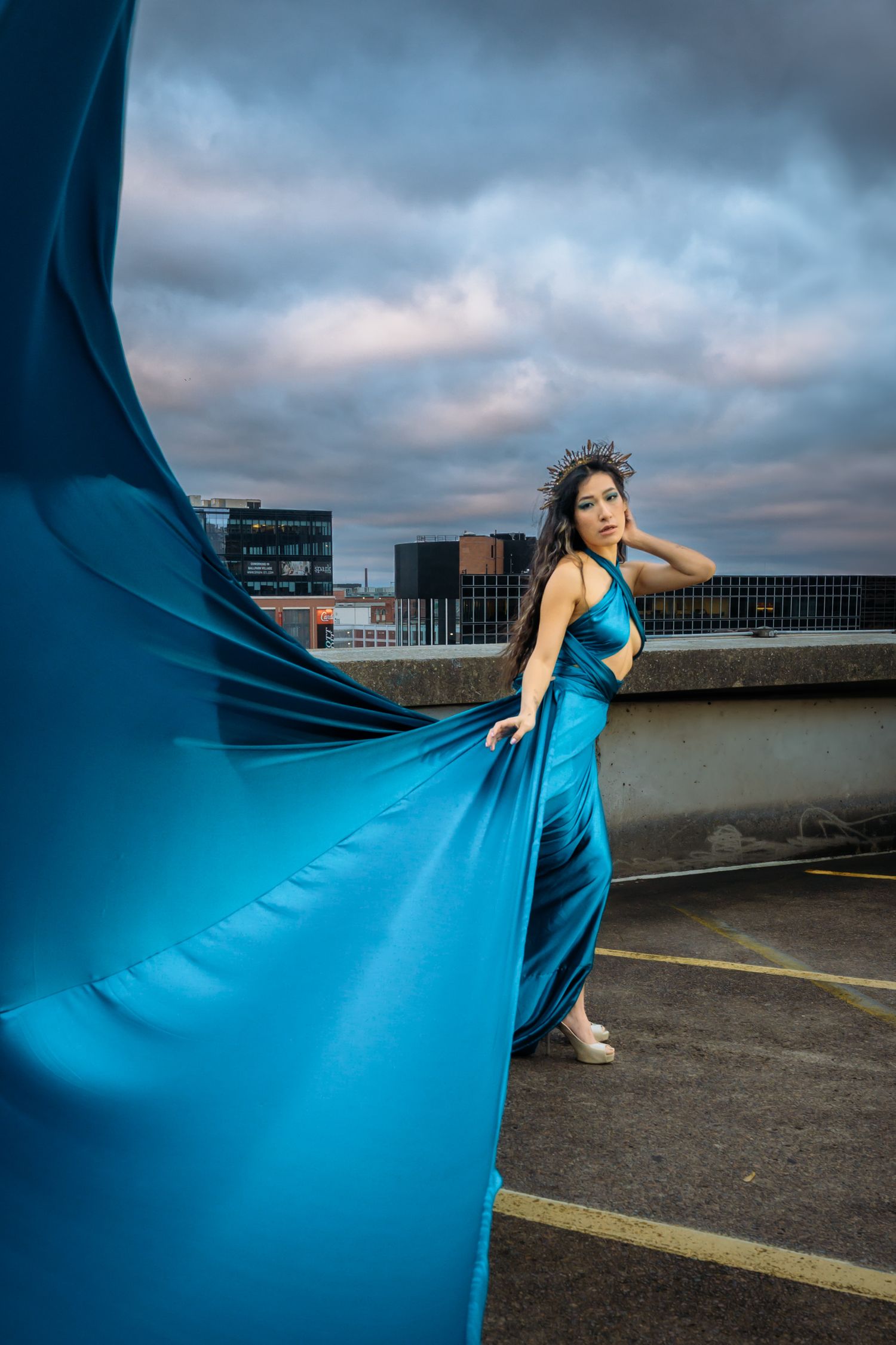 flying dresses, Wollongong flying dresses, flying dress, Wollongong, Wollongong portraits,