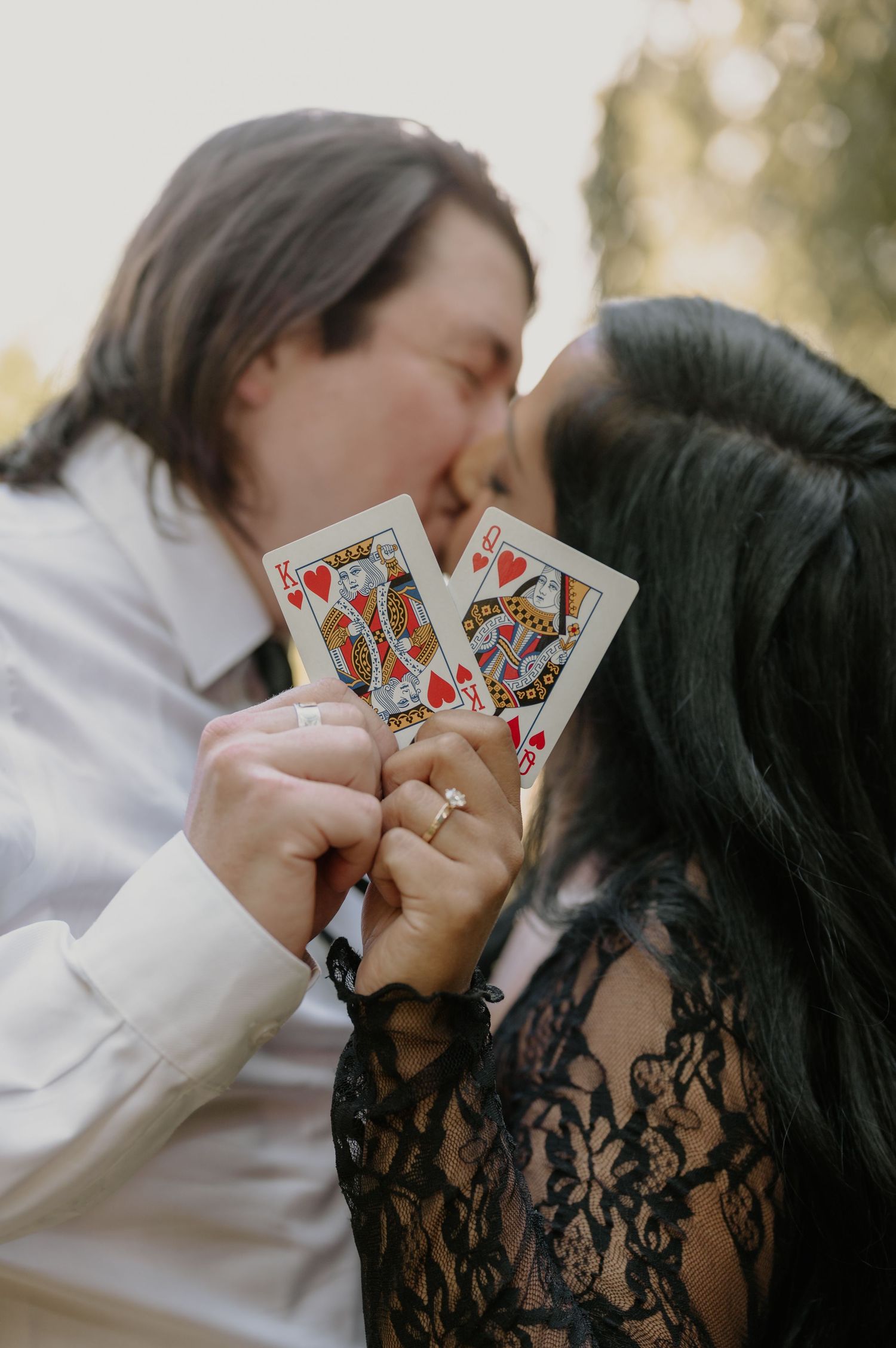 Elegant, engagement couples session