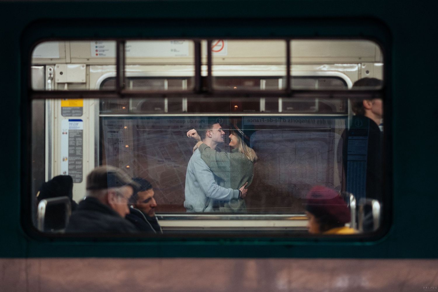poros nutrauka Paryziaus metro