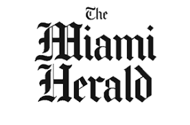 The Miami Herald newspaper logo in classic black serif font.