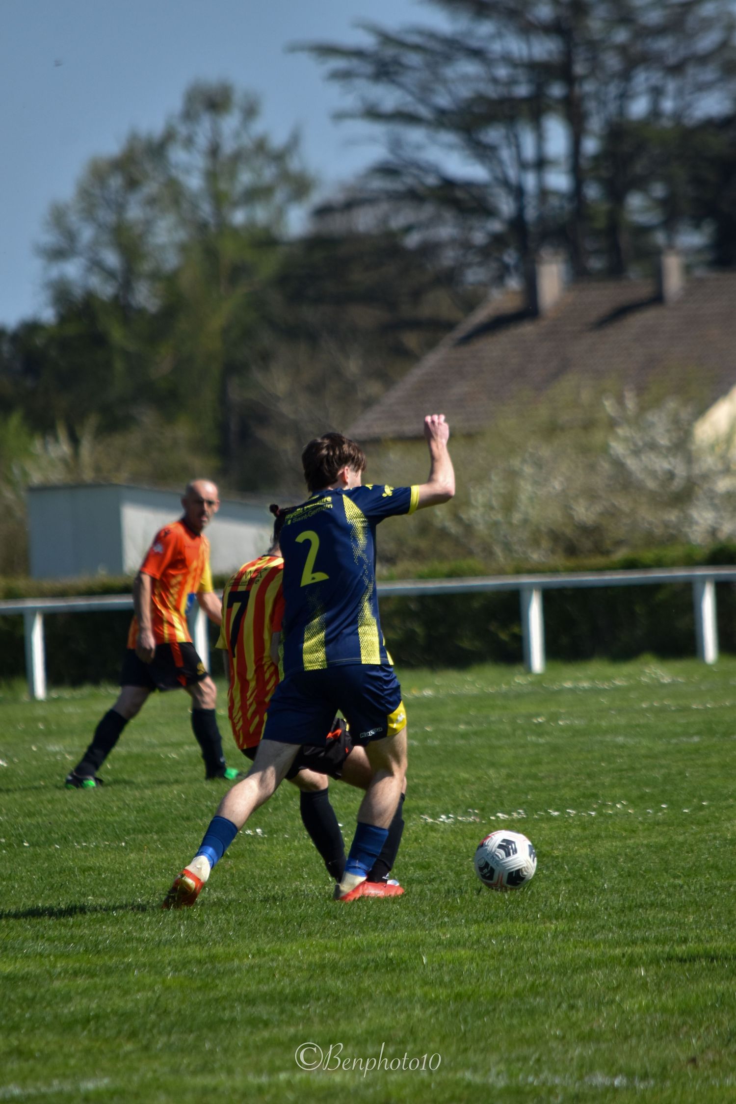 Photo de match de football réalisée par le photographe benphoto10 à Saint-Savin
