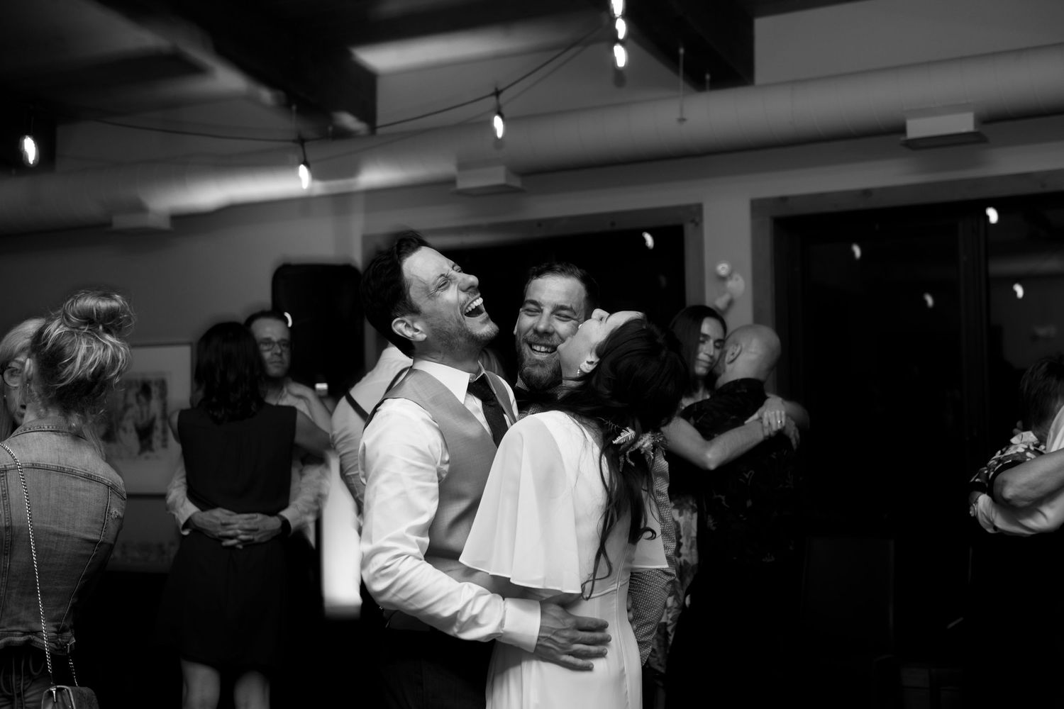 elegant wedding photography of a timeless couple, with motion blur and a high end, luxury feel. fine art wedding photographer Montreal