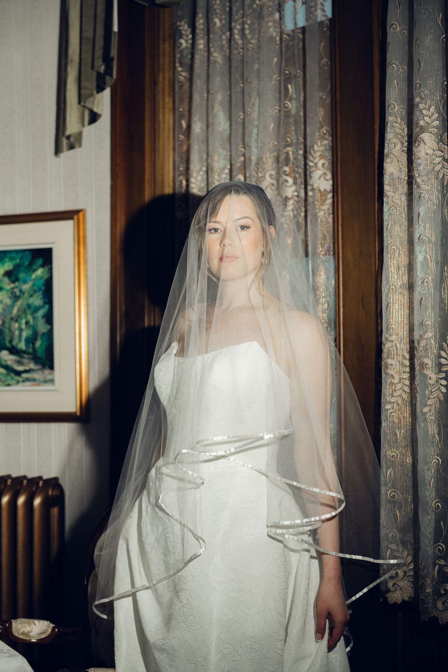 elegant wedding photography of a timeless couple, with motion blur and a high end, luxury feel. fine art wedding photographer Montreal