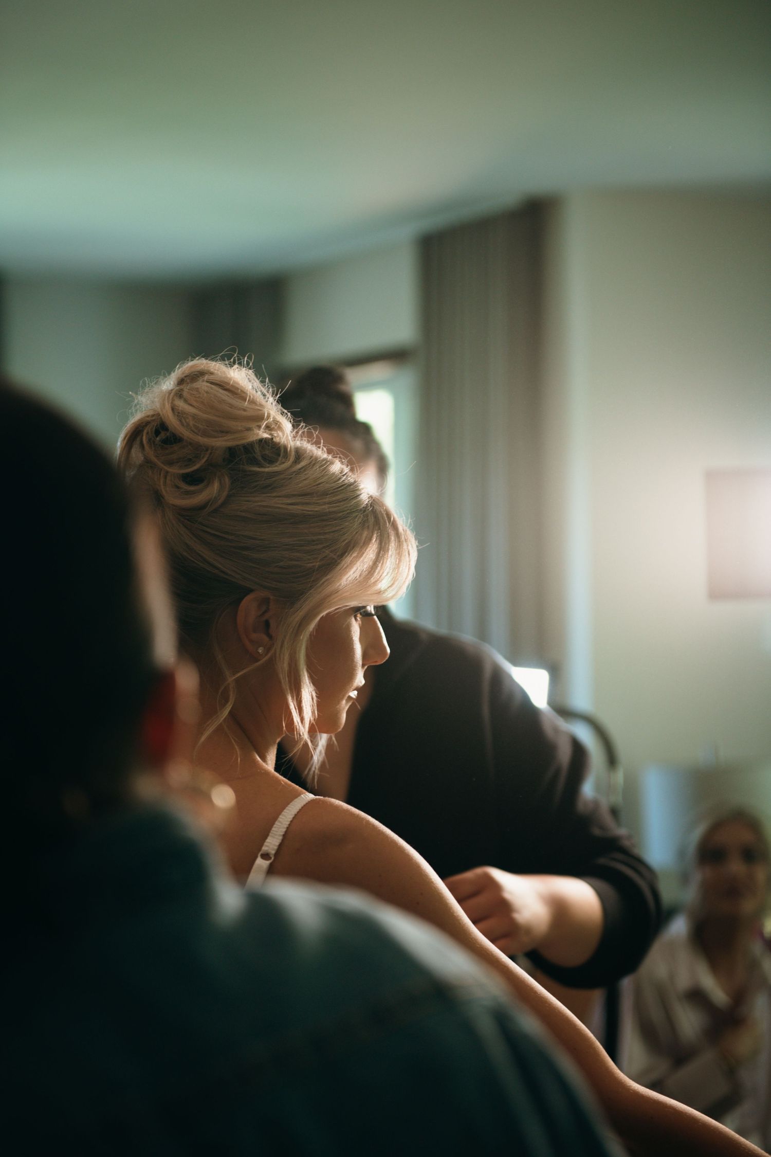 elegant wedding photography of a timeless couple, with motion blur and a high end, luxury feel. fine art wedding photographer Montreal