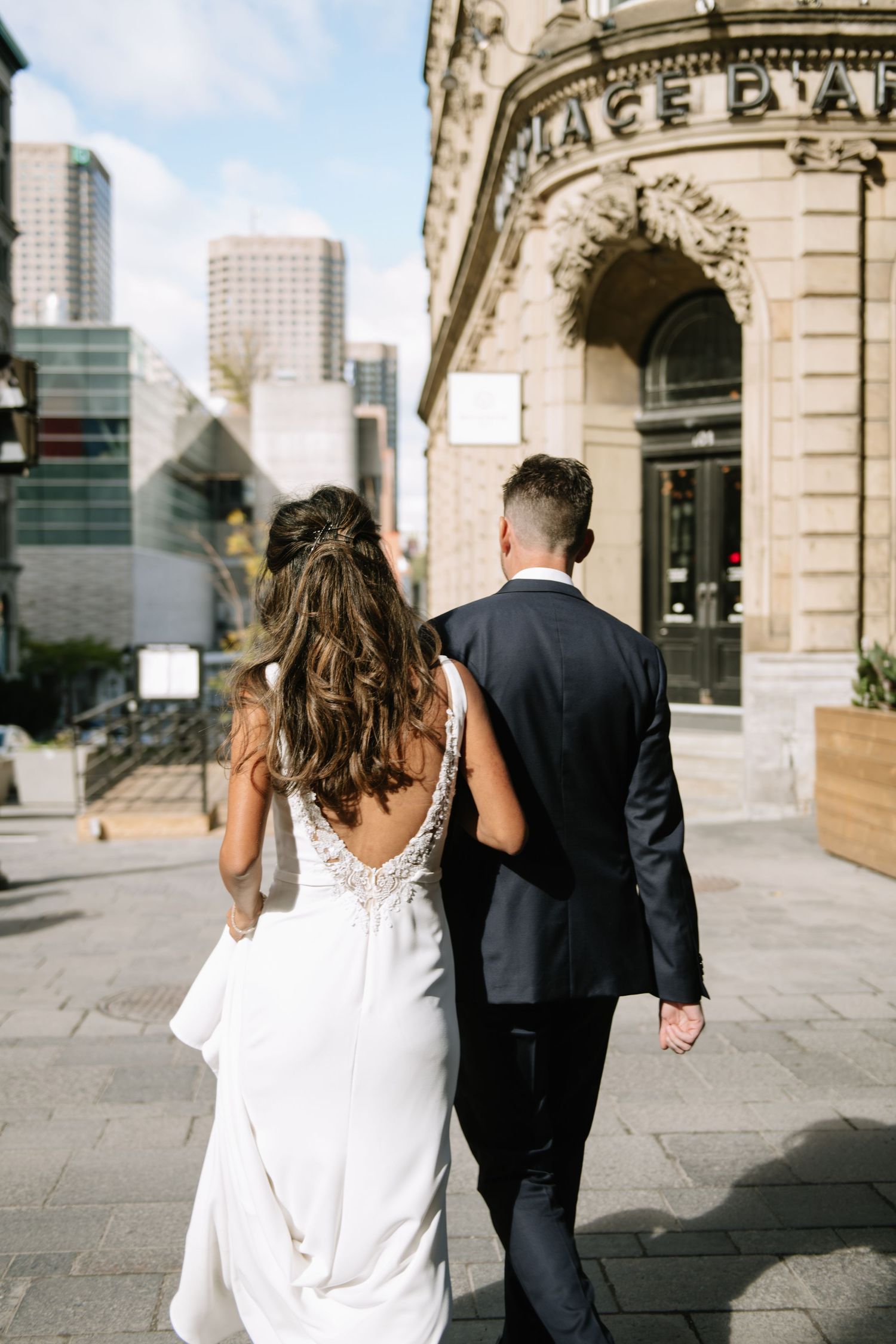elegant wedding photography of a timeless couple, with motion blur and a high end, luxury feel. fine art wedding photographer Montreal