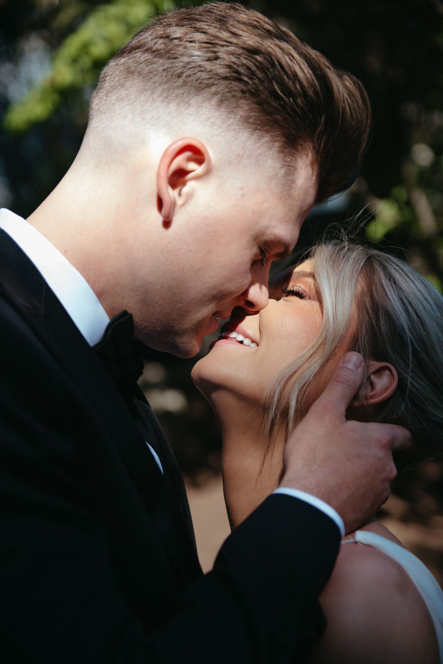 elegant wedding photography of a timeless couple, with motion blur and a high end, luxury feel. fine art wedding photographer Montreal