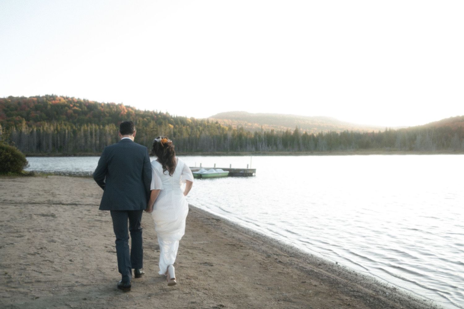 elegant wedding photography of a timeless couple, with motion blur and a high end, luxury feel. fine art wedding photographer Montreal