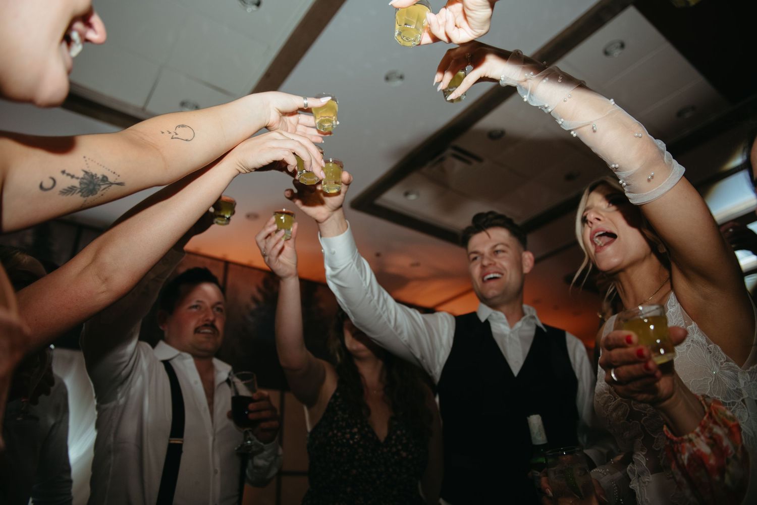 elegant wedding photography of a timeless couple, with motion blur and a high end, luxury feel. fine art wedding photographer Montreal