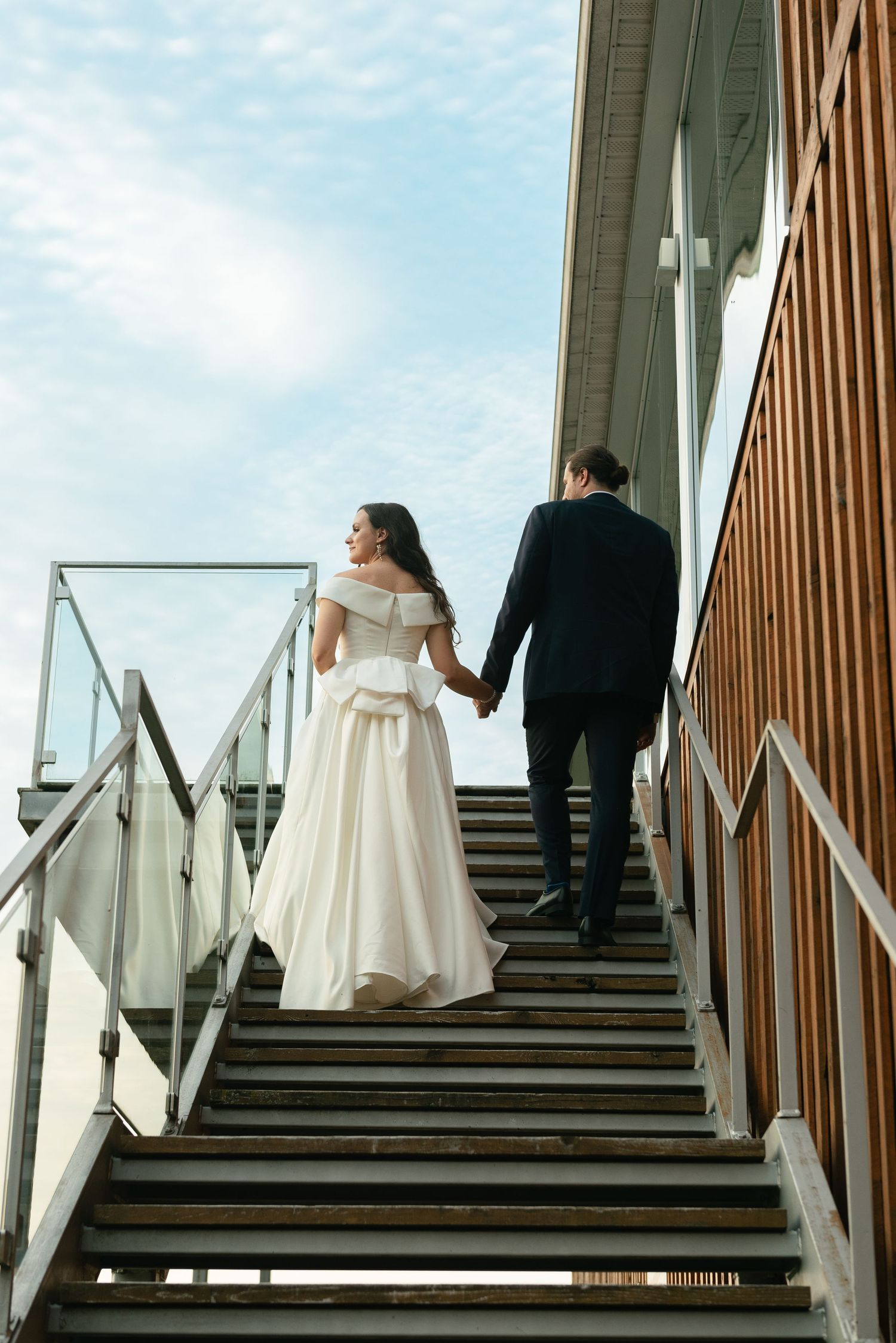 elegant wedding photography of a timeless couple, with motion blur and a high end, luxury feel. fine art wedding photographer Montreal