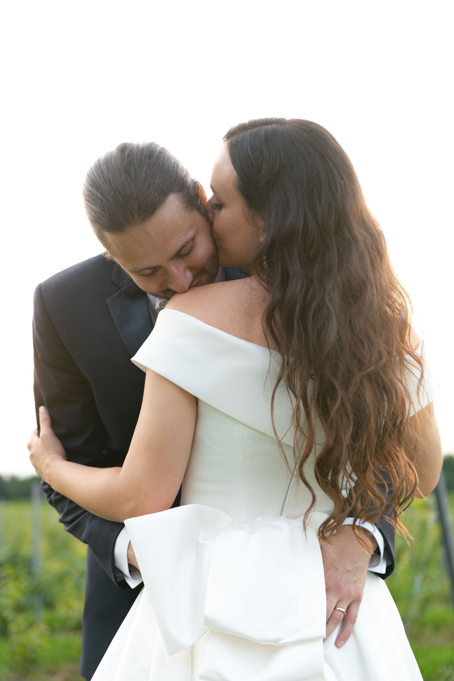 elegant wedding photography of a timeless couple, with motion blur and a high end, luxury feel. fine art wedding photographer Montreal
