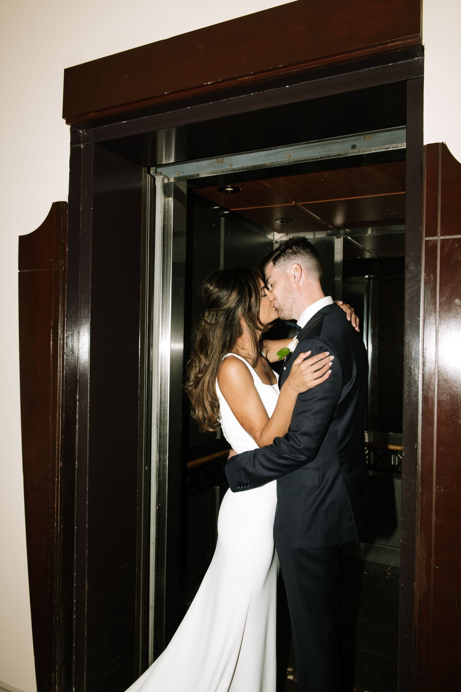 elegant wedding photography of a timeless couple, with motion blur and a high end, luxury feel. fine art wedding photographer Montreal