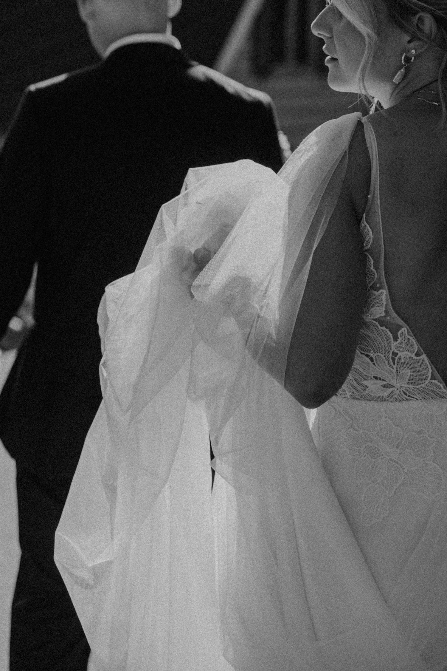 elegant wedding photography of a timeless couple, with motion blur and a high end, luxury feel. fine art wedding photographer Montreal