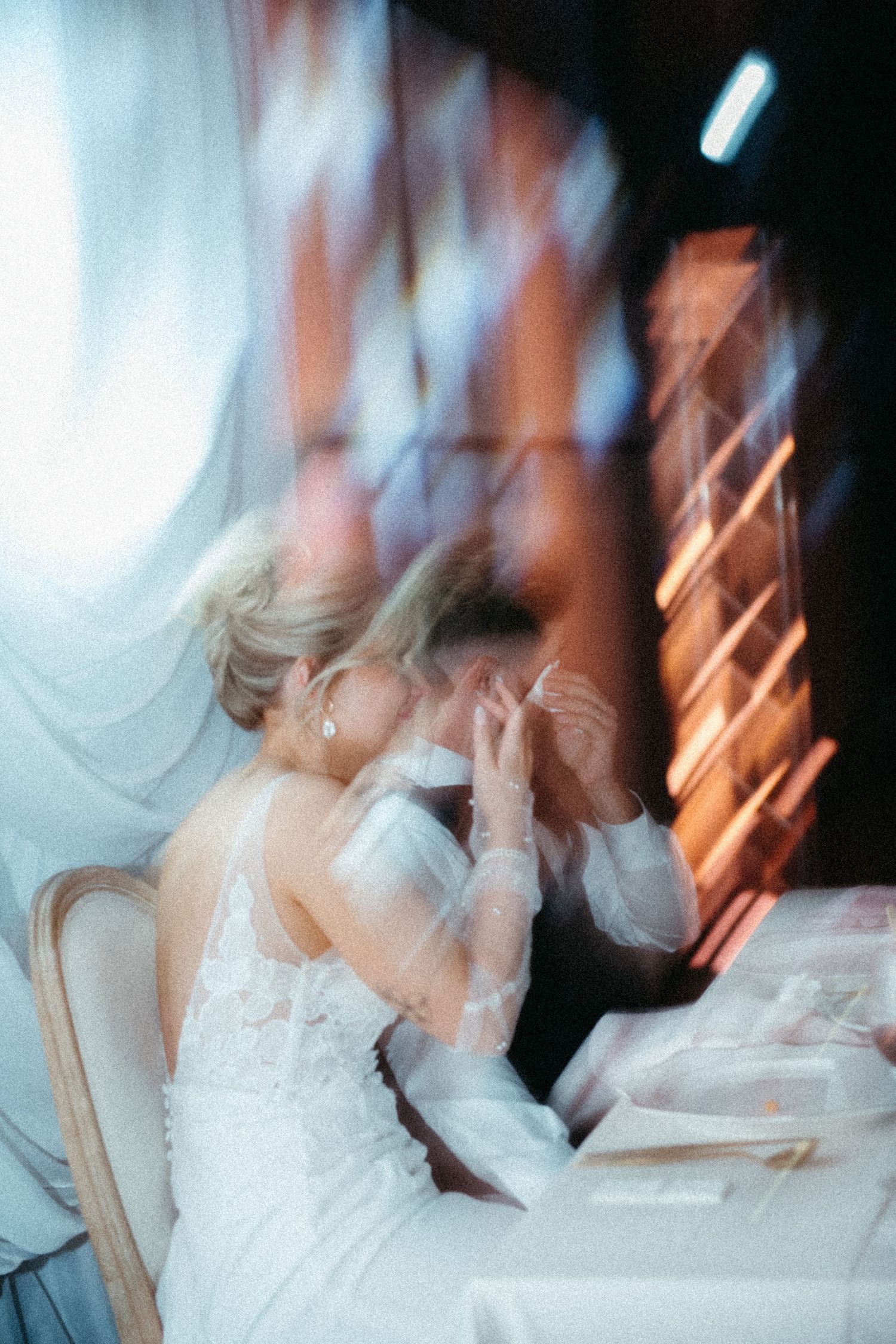 elegant wedding photography of a timeless couple, with motion blur and a high end, luxury feel. fine art wedding photographer Montreal