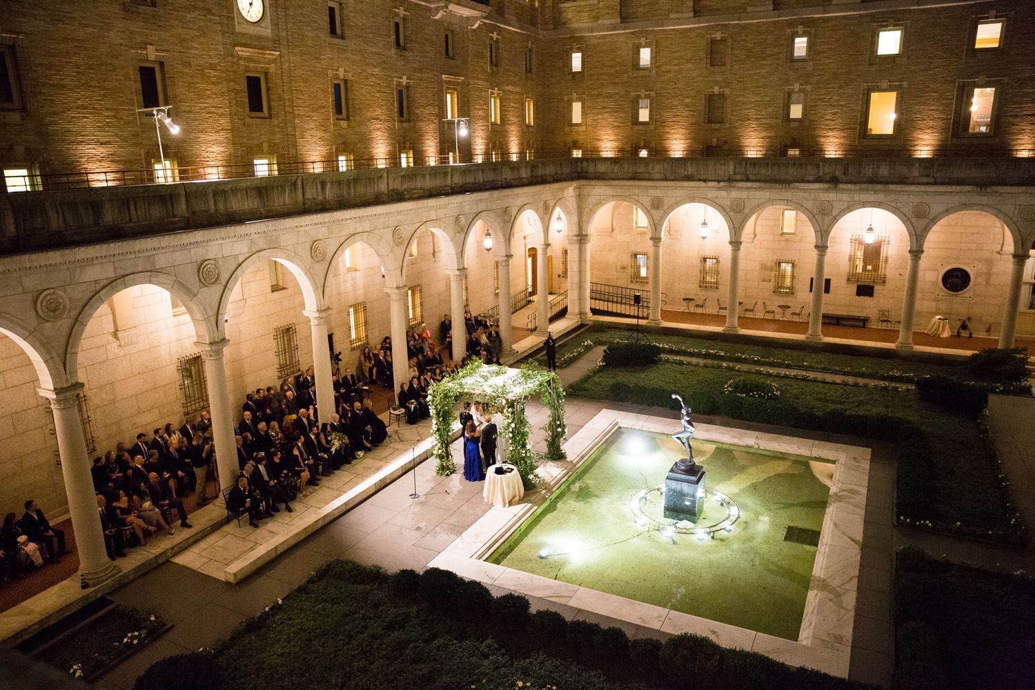 Boston Public Library Wedding Photography and Photographs by Lauren Killian.