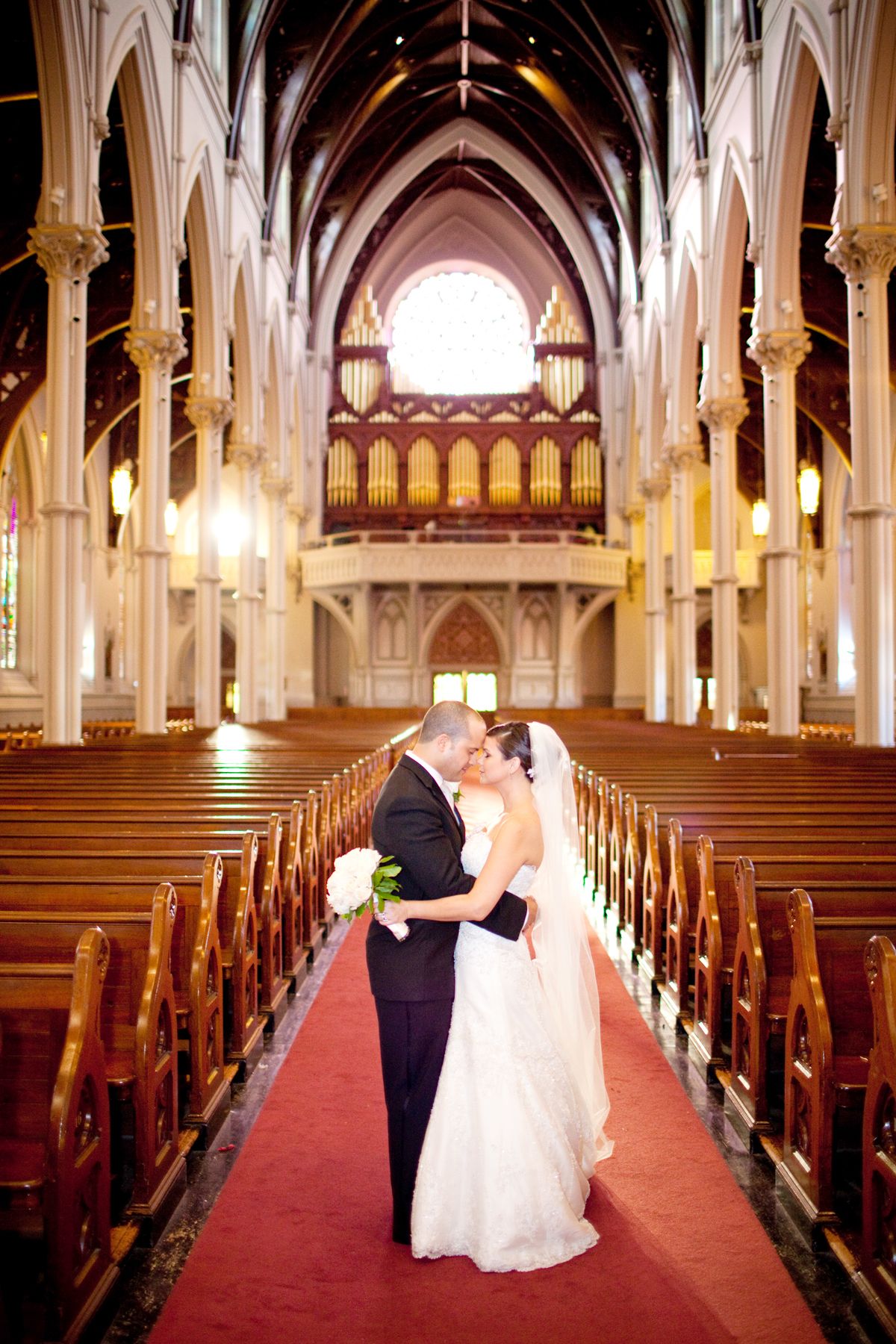 Church wedding in Boston Ma