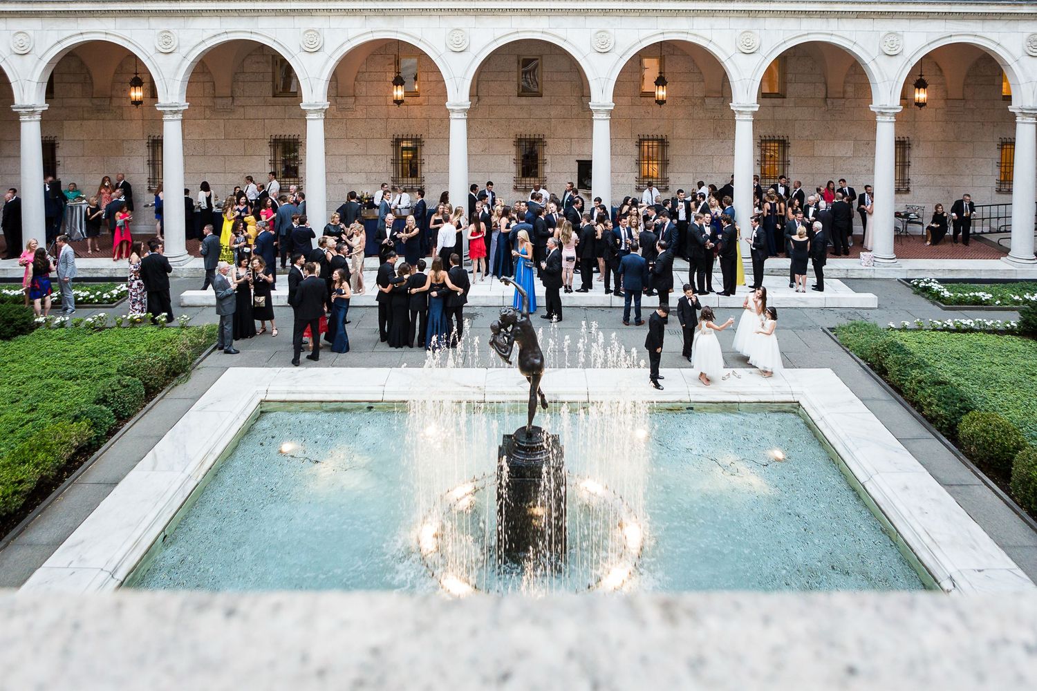 Boston Public Library Wedding Photography and Photographs by Lauren Killian.